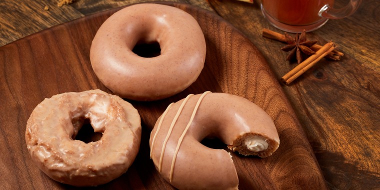 You'll have to act fast if you want to enjoy Krispy Kreme's newest fall-flavored doughnut.