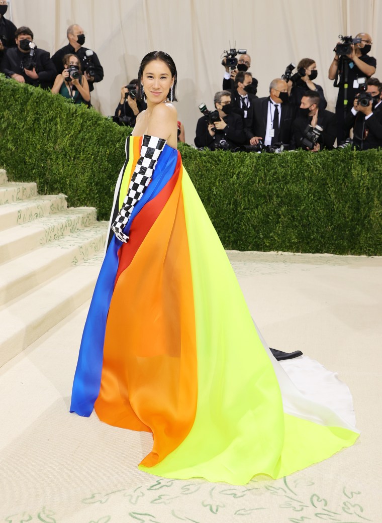 The 2021 Met Gala Celebrating In America: A Lexicon Of Fashion - Arrivals