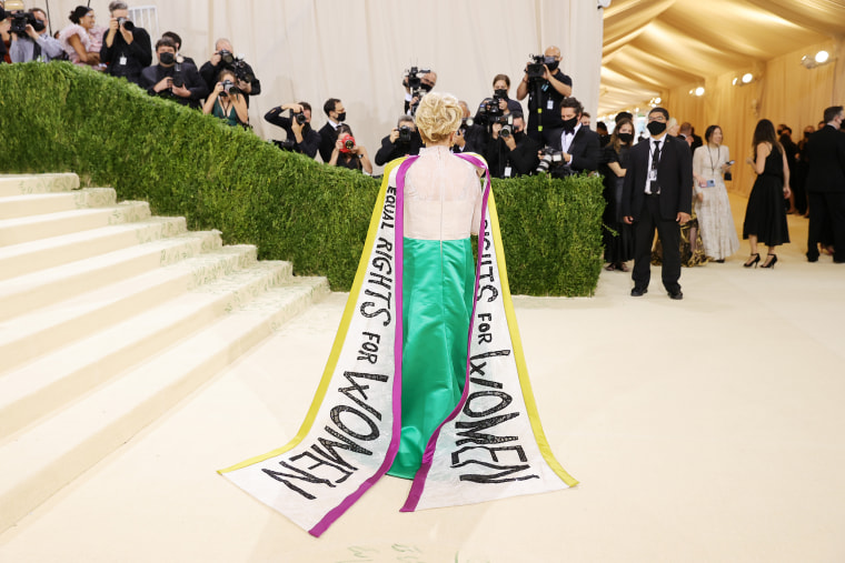 The 2021 Met Gala Celebrating In America: A Lexicon Of Fashion - Arrivals