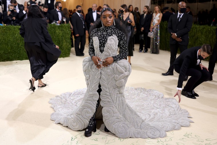 Simone Biles 2021 Met Gala 