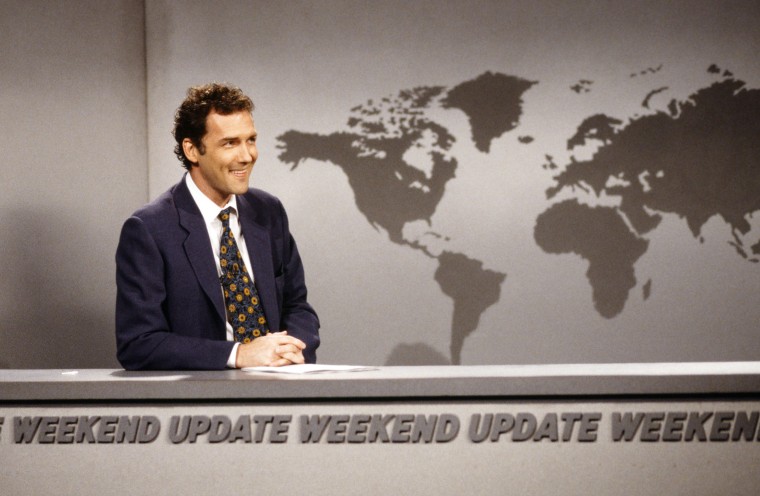 Norm Macdonald on "Weekend Update"