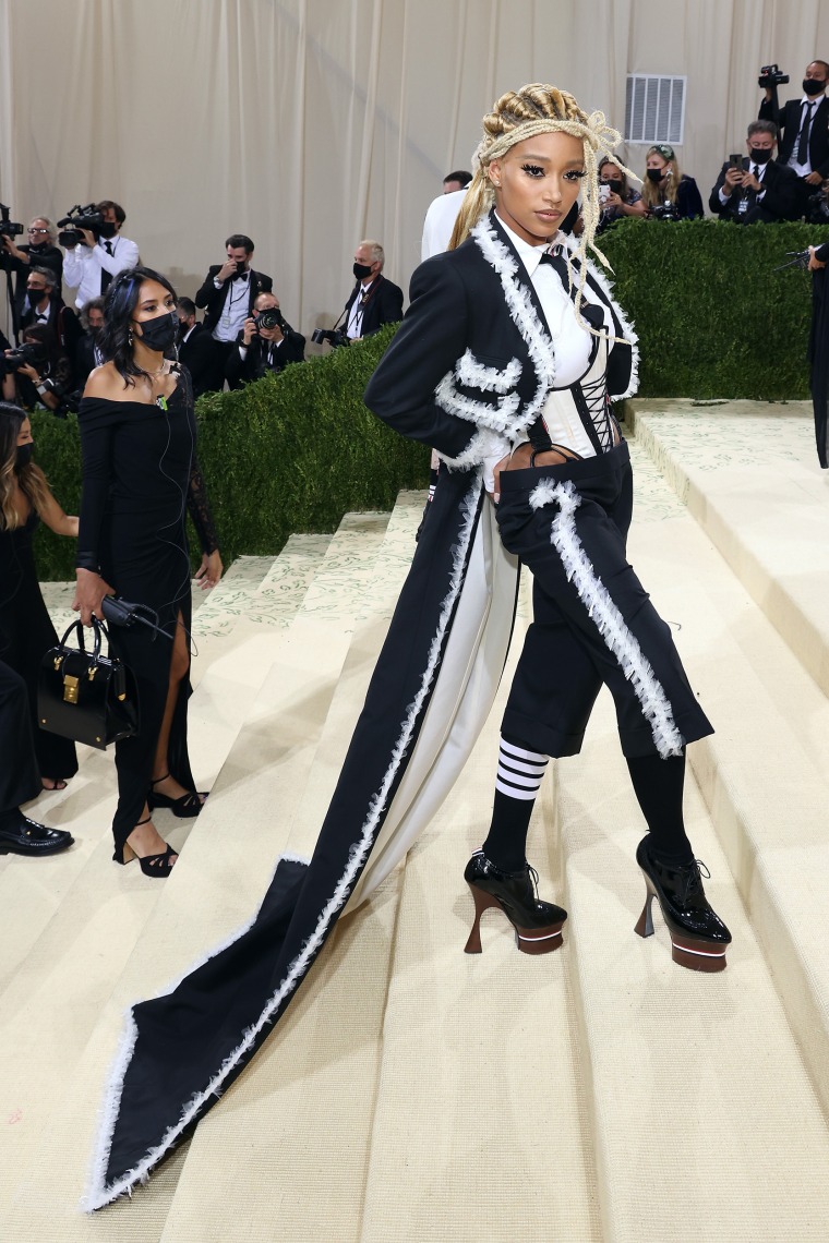 The 2021 Met Gala Celebrating In America: A Lexicon Of Fashion - Arrivals