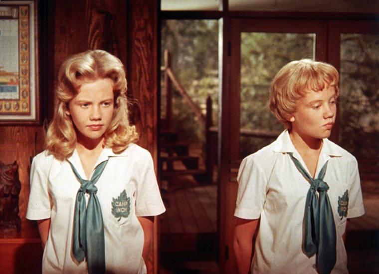 May 06, 1961; Hollywood, CA, USA; Image from director David Swift's family comedy 'The Parent Trap' starring HAYLEY MILLS as Sharon McKendrick/Susan Evers.