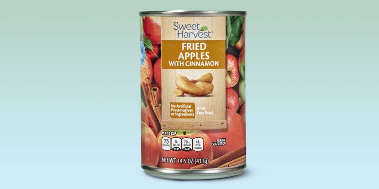 Ah, the sweet smell of fried apples and cinnamon from a freshly opened can.
