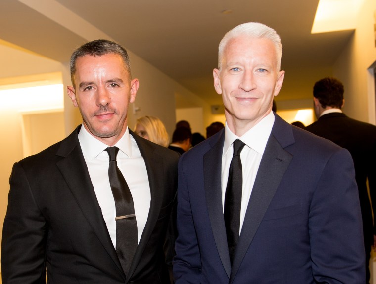 Benjamin Maisani and Anderson Cooper