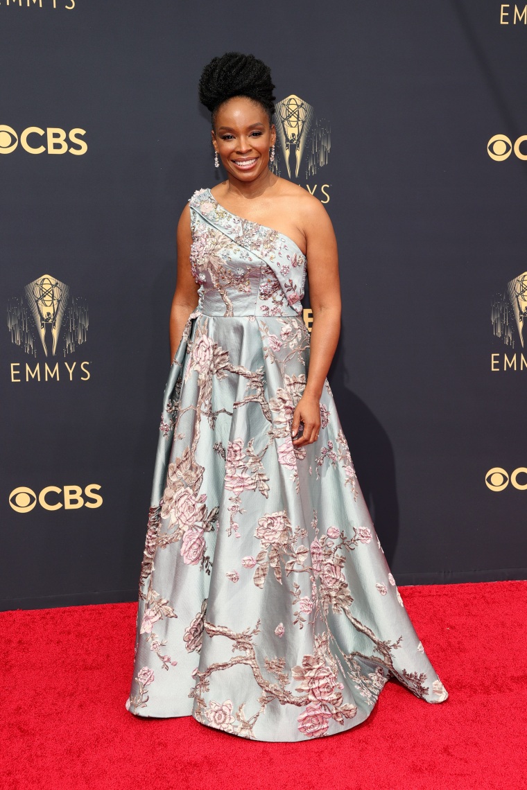 Amber Ruffin Emmys red carpet 2021