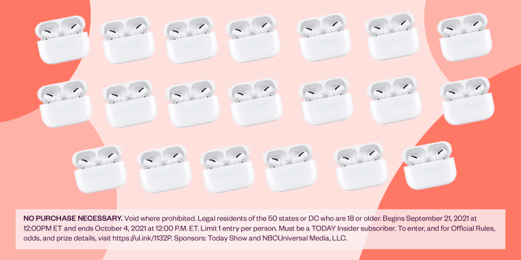 Collection of airpods