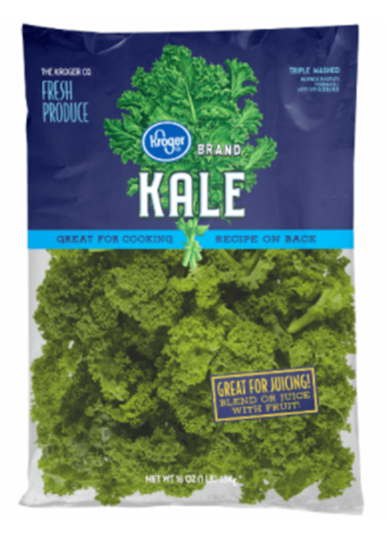 One-pound bags of Kroger-brand kale are among the recall. 