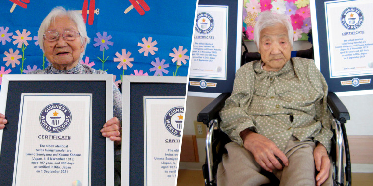 World's oldest living identical twins