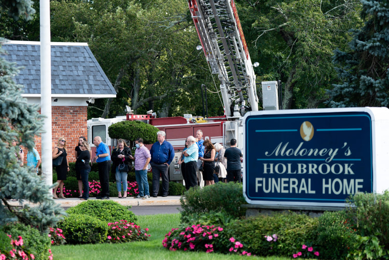 Family of Gabby Petito hold a memorial service in Holbrook New York