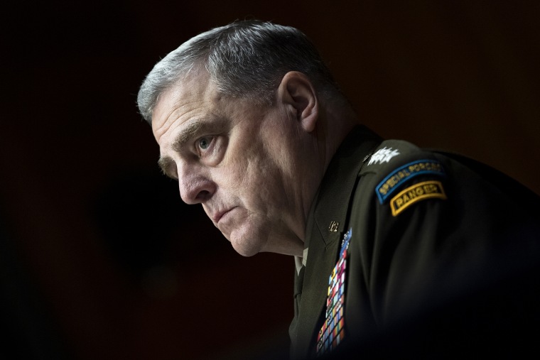 Image: Mark Milley, Defense Chiefs Testify On Department Of Defense 2022 Budget