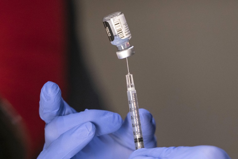 Image; Pfizer vaccine vial dose