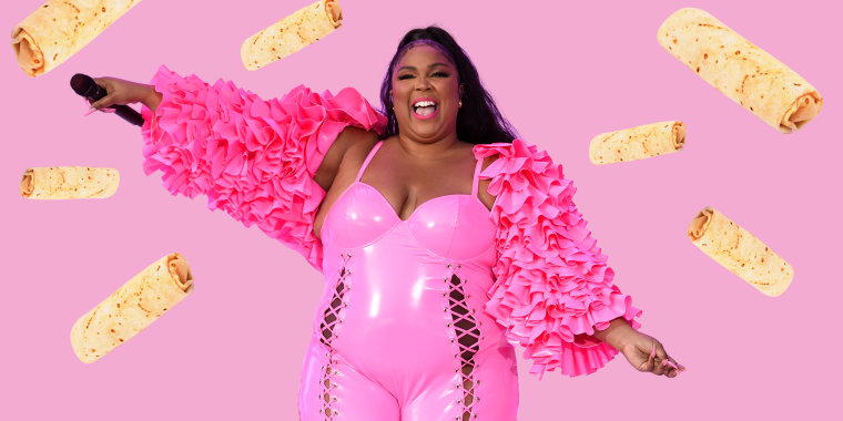 Lizzo recently sparked a debate on the right way to eat a burrito.