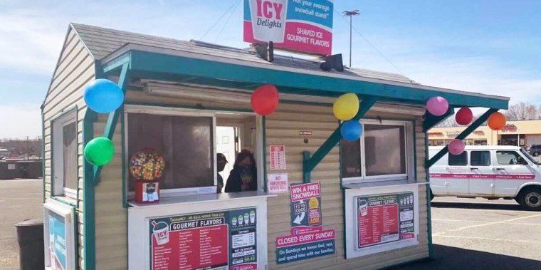 Icy Delights, a small Maryland-based frozen dessert chain