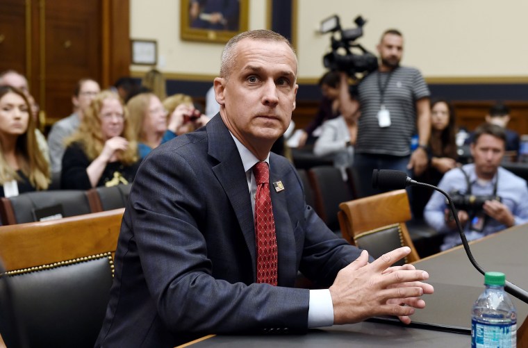 Image: President Donald Trump's former campaign manager, Corey Lewandowski, testifies before the House Judiciary Committee as part of a congressional investigation of the Trump presidency on Sept. 17, 2019.