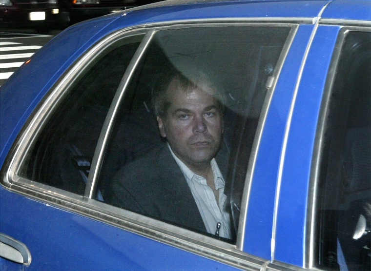 Image: John Hinckley Jr. arrives at U.S. District Court in Washington.