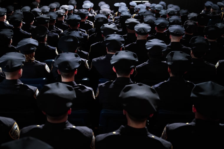 Image: NYPD Graduation Ceremony Held At Madison Square Garden