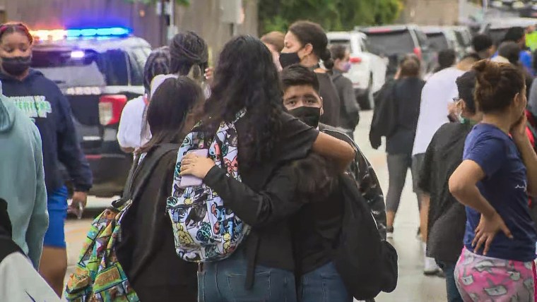 One suspect is in custody after a reported active shooting at YES Prep Southwest Secondary in southwest Houston, authorities said.