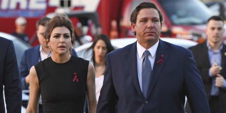 Casey DeSantis, wife of Florida governor, diagnosed with breast cancer photo