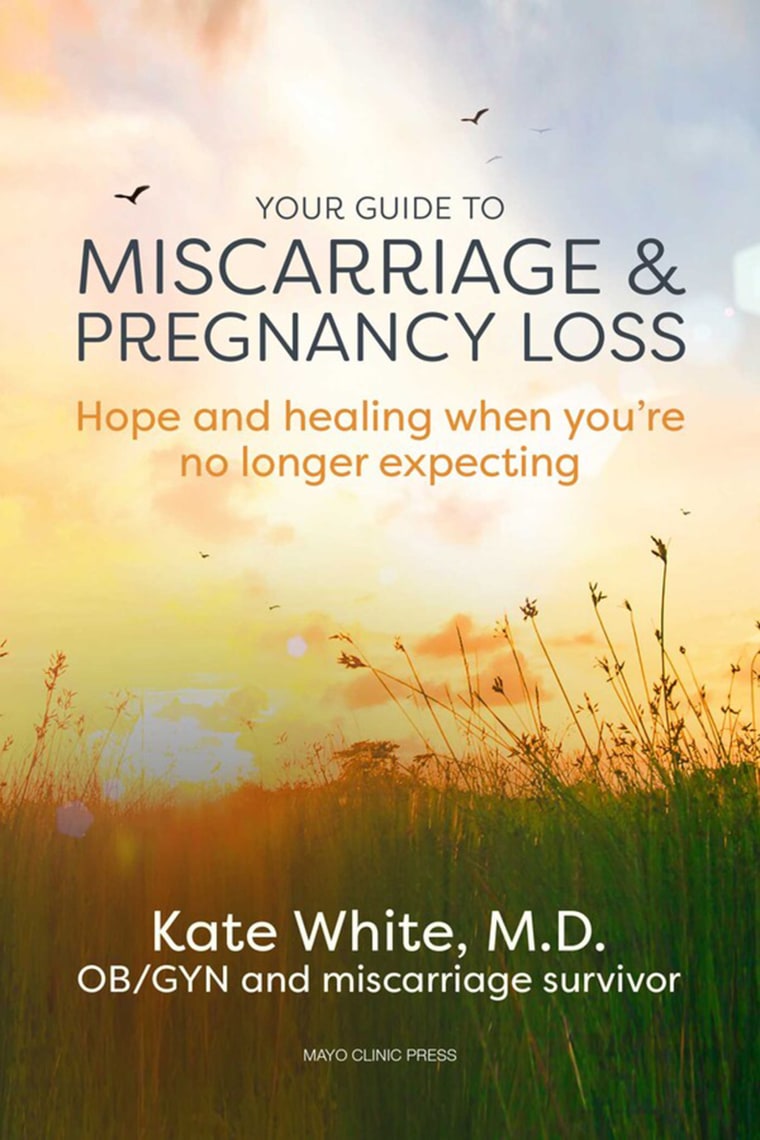 Book cover for “Your Guide to Miscarriage and Pregnancy” by Dr. Kate White