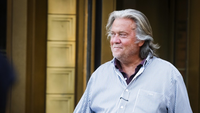 Stephen Bannon Charged With Fraud Over Border Wall Group