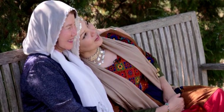 Sisters Jamileh and Sharifeh arrived in the U.S. three years ago from their country of Afghanistan.