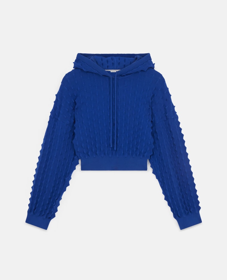 Stella McCartney gave the trend a sporty look with this hoodie.