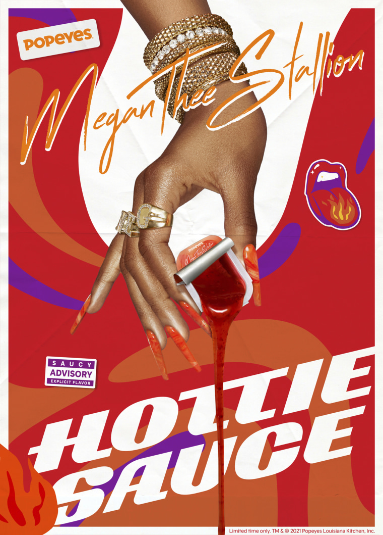 Megan Thee Stallion's "Hottie Sauce" is made with honey, cider vinegar and Aleppo pepper.
