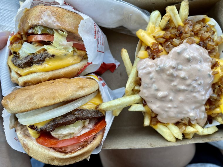 In-N-Out Burger's 'Animal Style Fries' is a popular secret menu item.