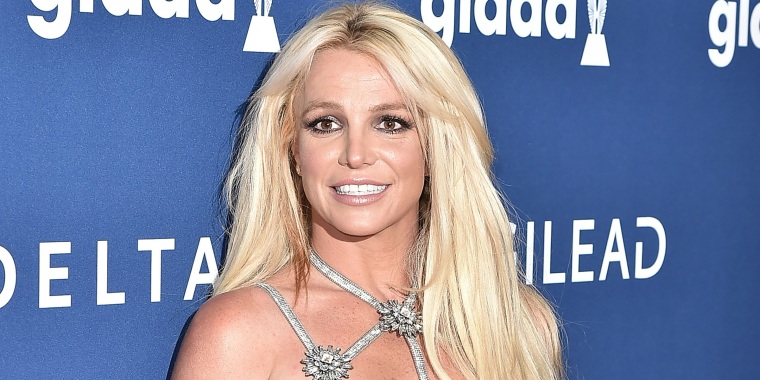 Britney Spears attends the 29th Annual GLAAD Media Awards - Arrivals at The Beverly Hilton Hotel on April 12, 2018.