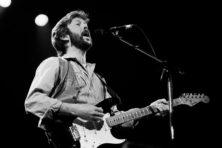 Image: Eric Clapton Performs At Byrne Arena