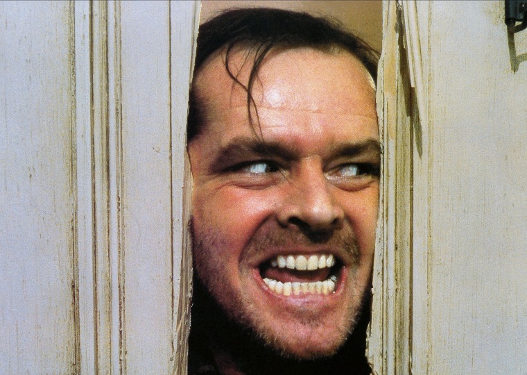 The Shining, 1980 with Jack Nicholson