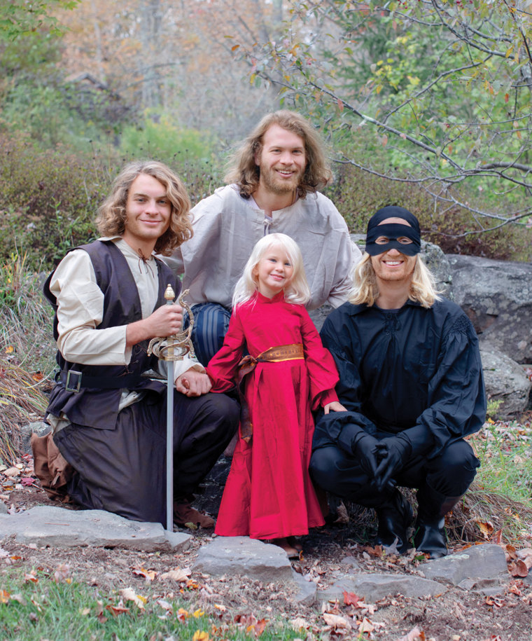 In 2020, the siblings went as "The Princess Bride" characters.