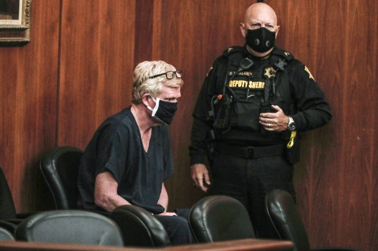 Alex Murdaugh arrives at his bond hearing in Richland County, South Carolina on Oct. 19, 2021.