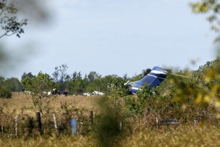 Image: Texas plane crash