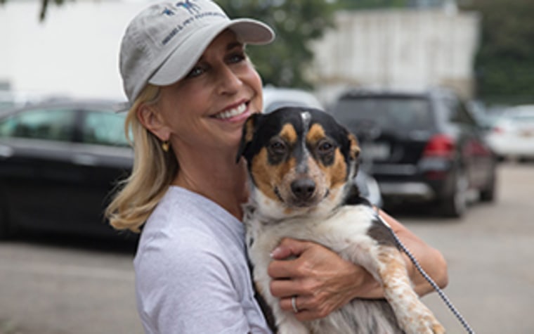 Cathy Bissell in September 2017 at North Shore Animal League in New York.
