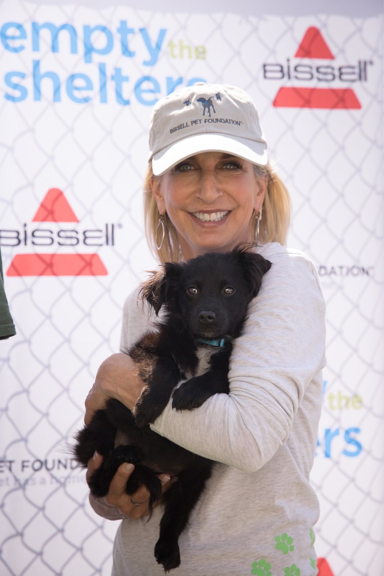 Cathy Bissell in May 2018 at Empty the Shelters event in Michigan.