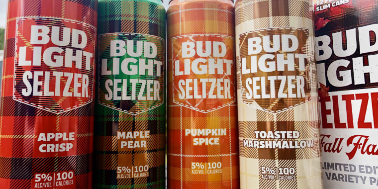 Bud Light's Fall Flannel Hard Seltzer comes in four frightening flavors.
