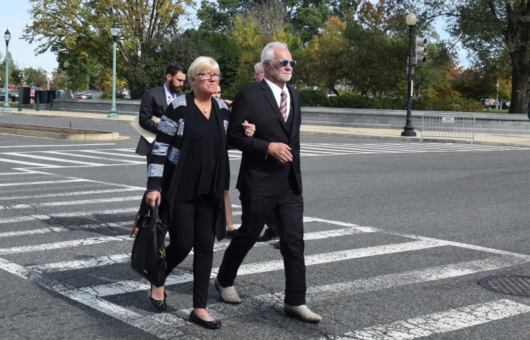 Captain Lee Rosbach and his wife Mary Anne in Washington, D.C. 