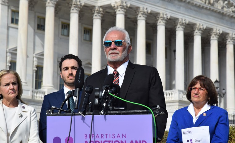 Captain Lee Rosbach spoke in a public press conference in Washington, D.C., after his virtual meeting with members of Congress. 