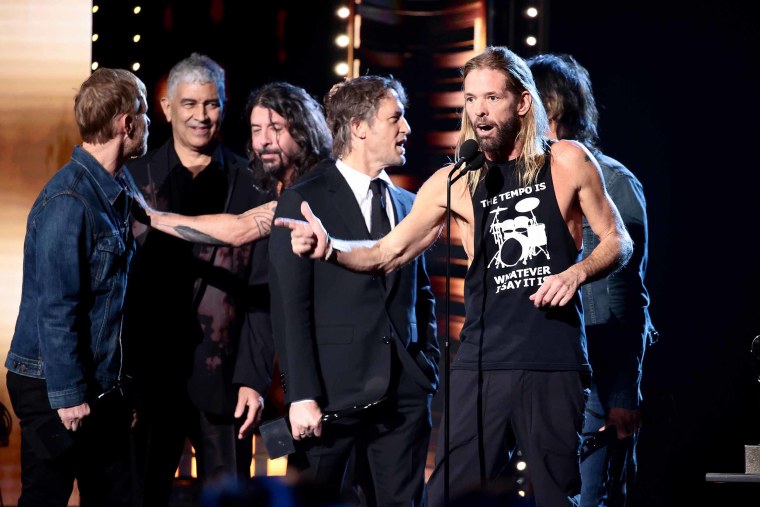 Foo Fighters inducted into Rock &amp; Roll Hall Of Fame 