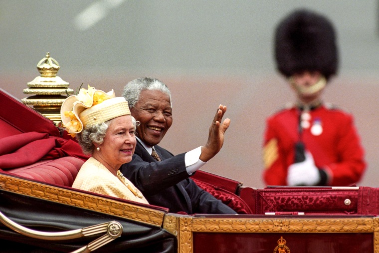 Nelson Mandela, Queen Elizabeth II