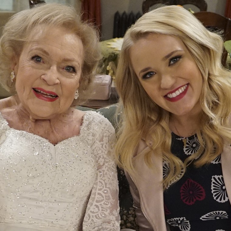 Betty White and Emily Osment