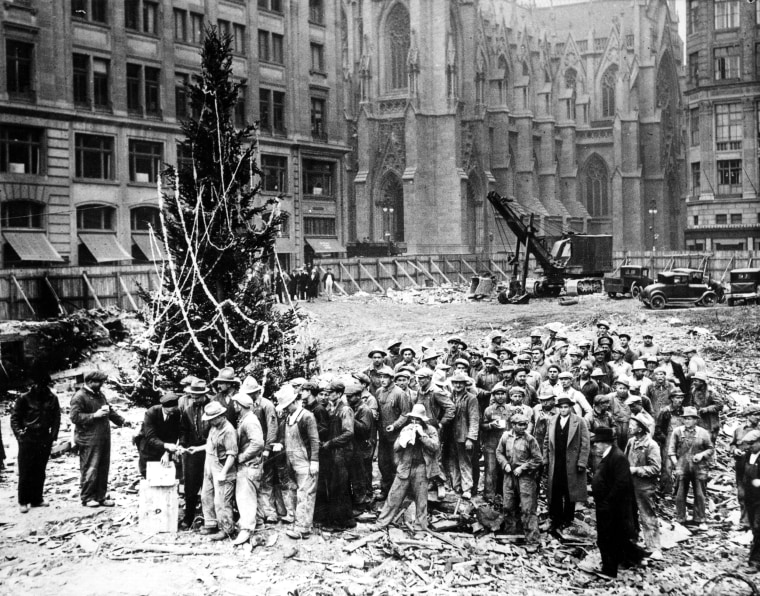 First Rockefeller Tree, 1931.