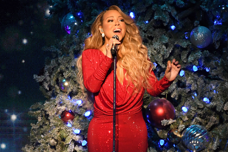 Image: Mariah Carey performs during her \"All I Want For Christmas Is You\" tour at Madison Square Garden on Dec. 15, 2019 in New York City.