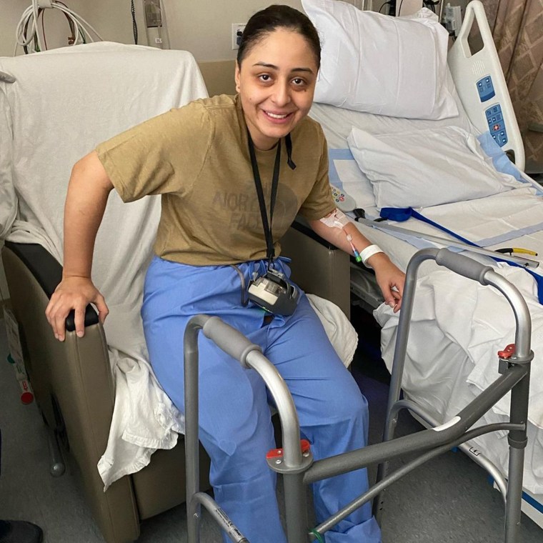 "It really did turn my world upside down because I was very active. I did not like to stay at home," Franco said. Now, she still has to rely on crutches or a wheelchair to get around.