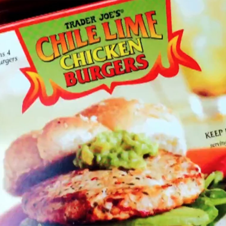 This four-pack of Chile Lime Chicken Burgers is one of the two affected products.