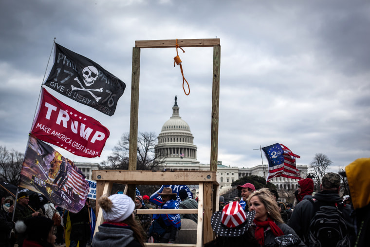 Trump Supporters Hold \"Stop The Steal\" Rally In DC Amid Ratification Of Presidential Election