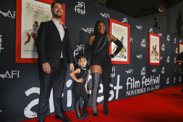 Serena Williams' daughter Olympia makes red carpet debut