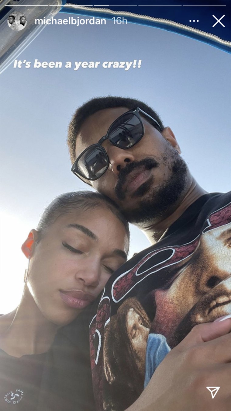 Look: Michael B. Jordan shares photos with Lori Harvey on anniversary 